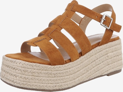 Ital-Design Sandale in camel, Produktansicht