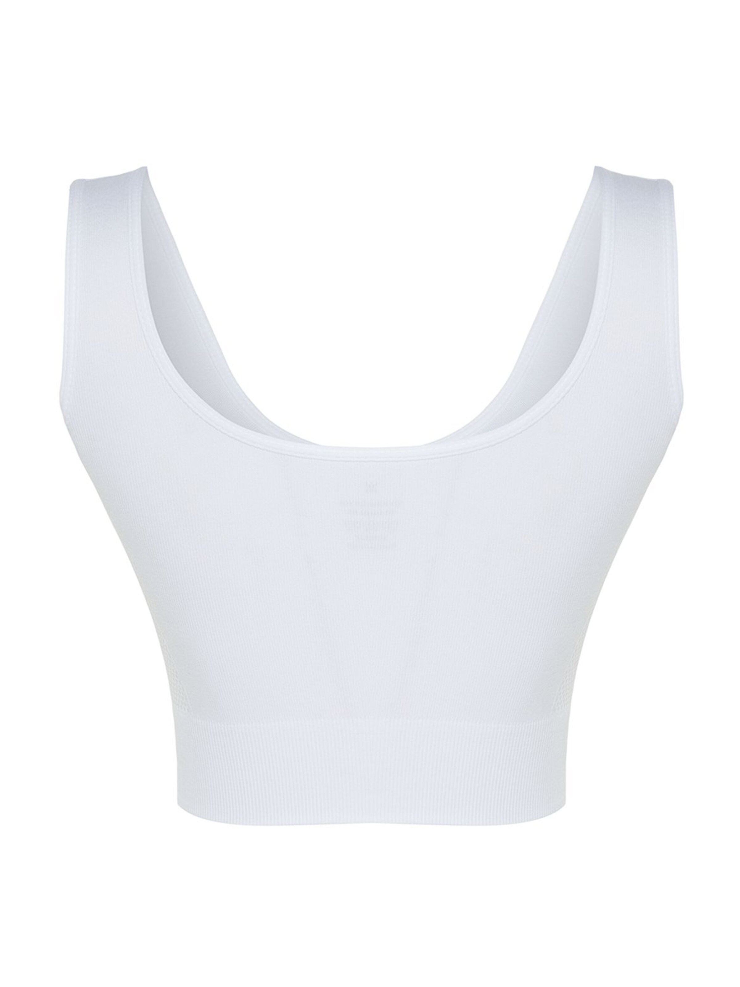Bustier Haut Trendyol en blanc