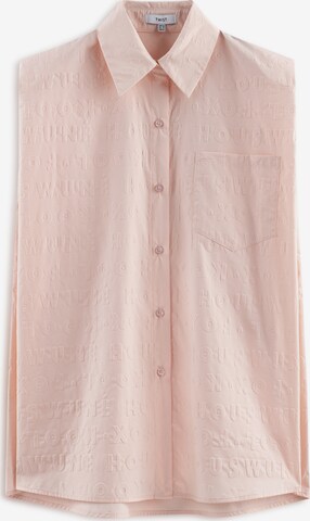 Twist Bluse in Pink: predná strana