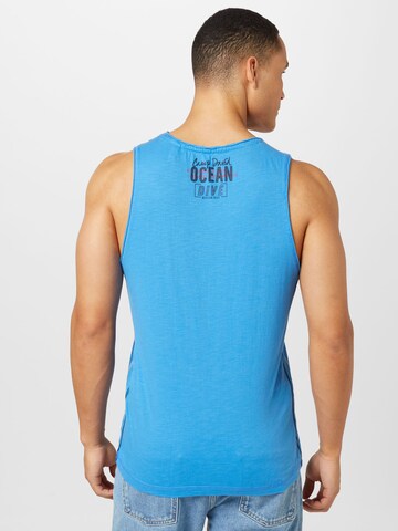 T-Shirt CAMP DAVID en bleu