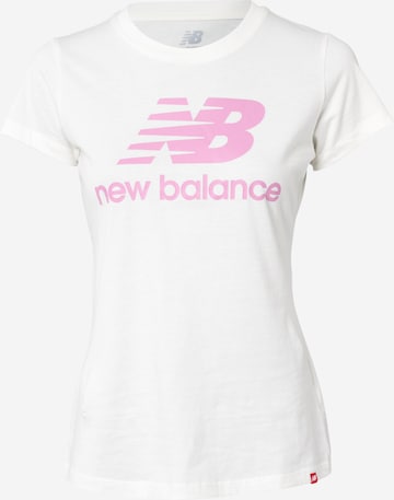 T-shirt new balance en blanc : devant