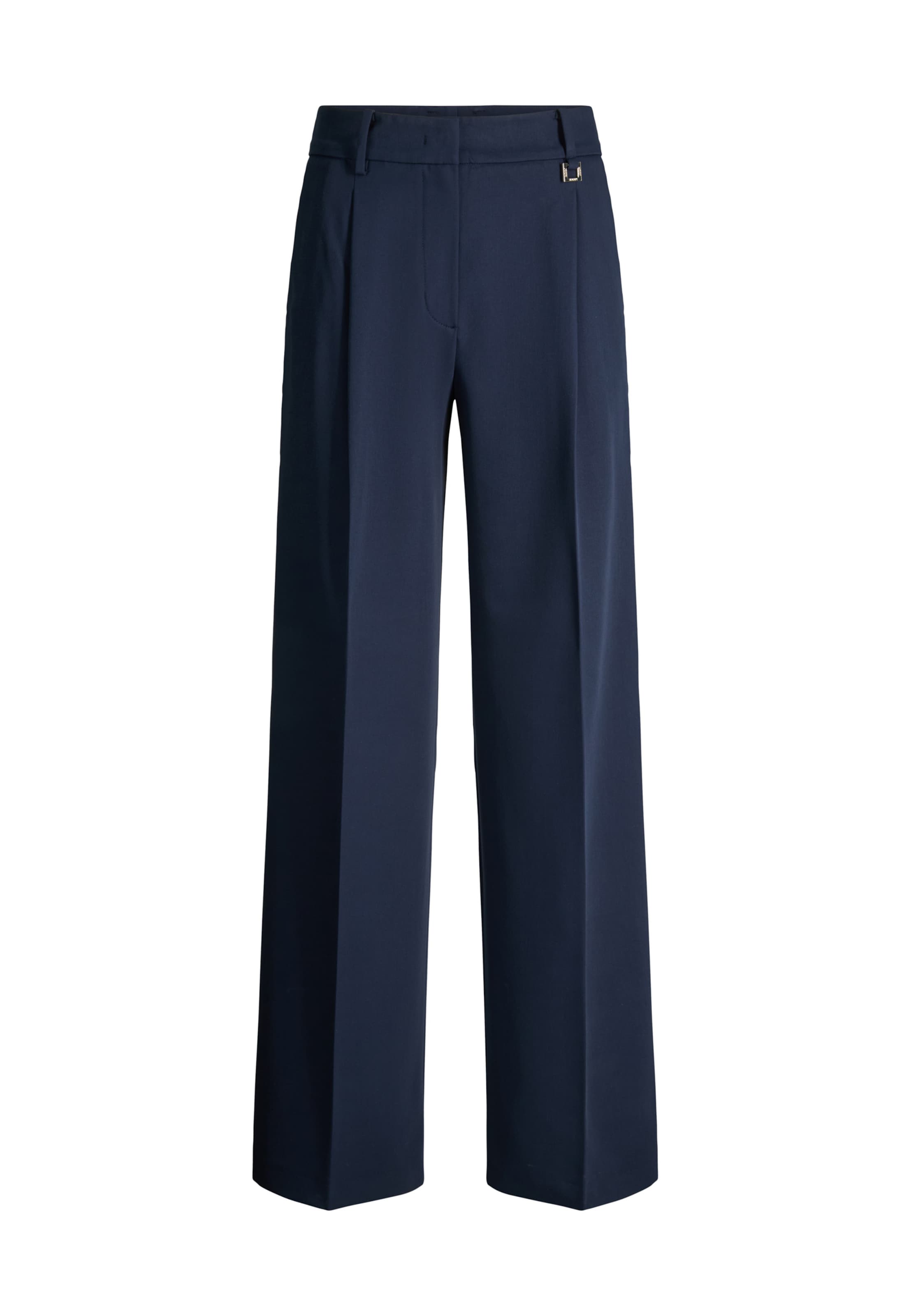 Wide Leg Pantalon à pince 'Paris' JOOP! en bleu : devant