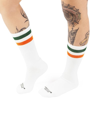 American Socks - Calcetines 'Dirtbag - Mid High' en blanco