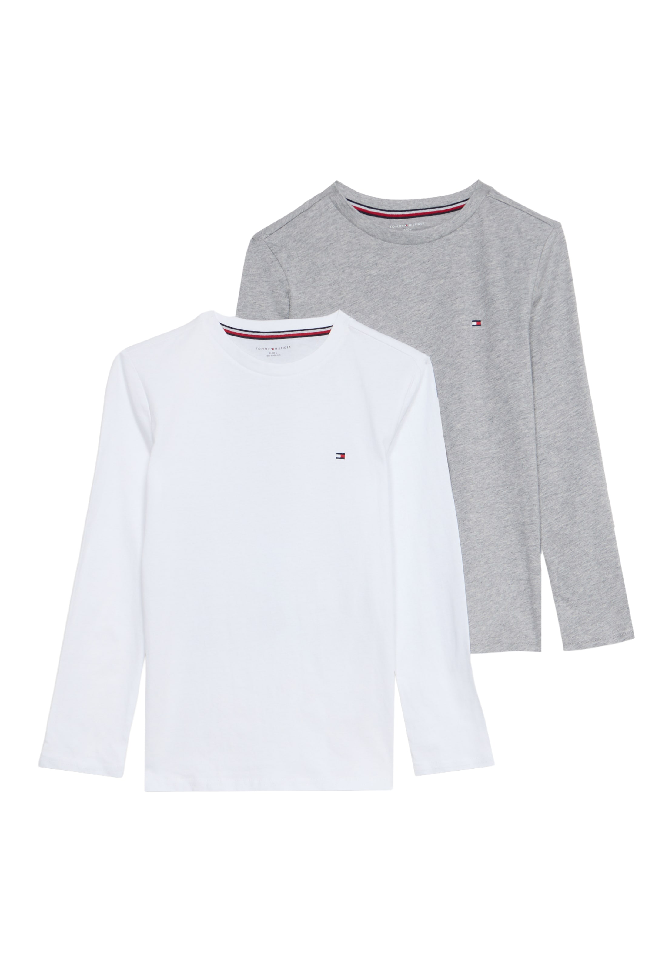 T-Shirt TOMMY HILFIGER en gris : devant