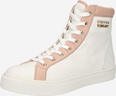STEFFEN SCHRAUT Baskets hautes '9 FLORENCE STREET' en beige / blanc, Vue avec produit