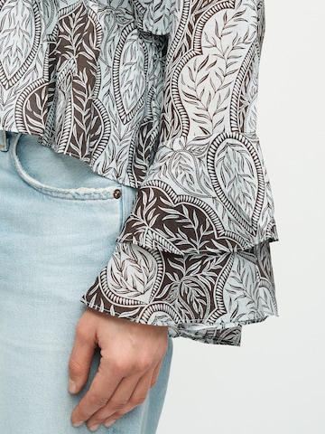 VERO MODA Bluzka 'VMTARA' w kolorze niebieski