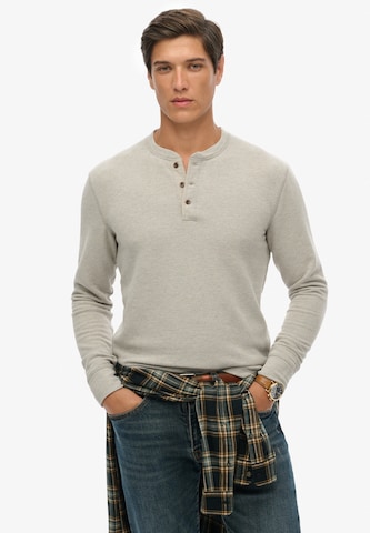 T-Shirt Superdry en gris : devant