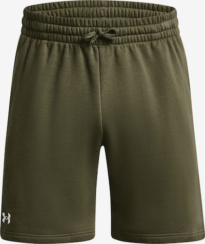 UNDER ARMOUR Sportbroek in de kleur Groen / Wit, Productweergave