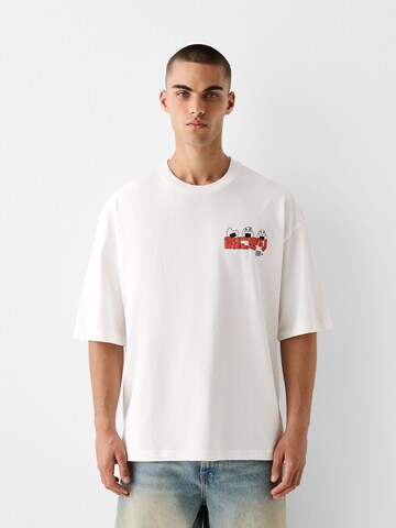 Bershka Shirt in White