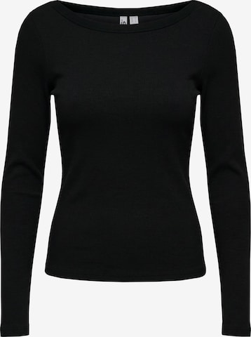 PIECES Shirt 'PCSof' in Schwarz: Vorderseite