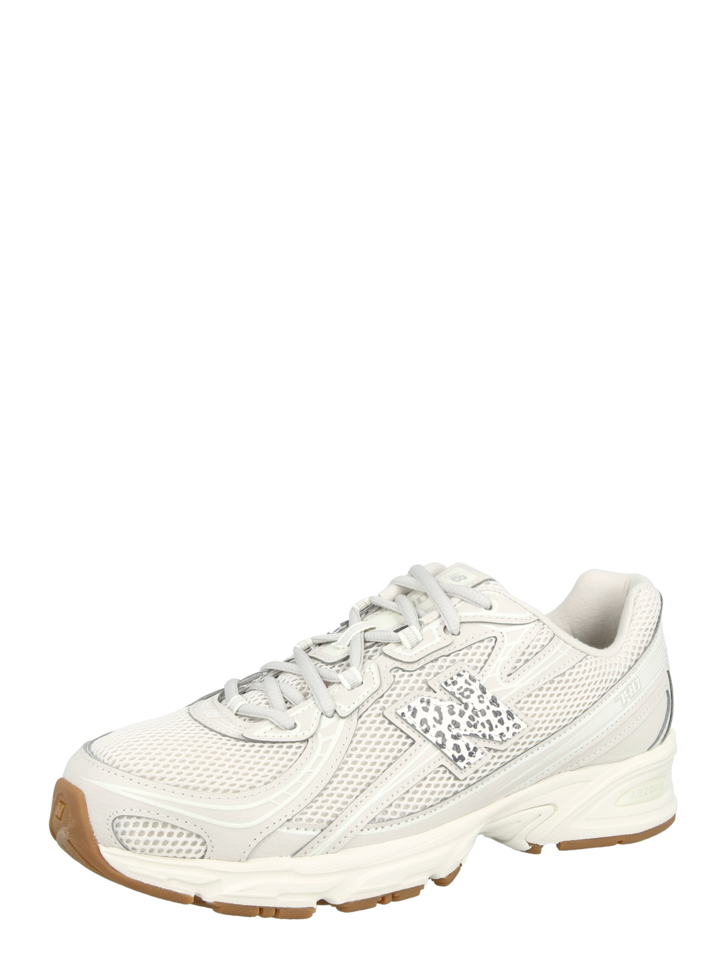 Sneaker bassa '740' di new balance in grigio: frontale