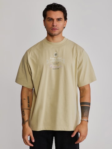 SikSilk Shirt in Groen: voorkant