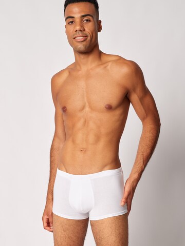 Skiny Boxershorts in Wit: voorkant