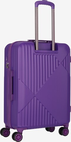 CHECK.IN Suitcase Set 'Liverpool' in Purple