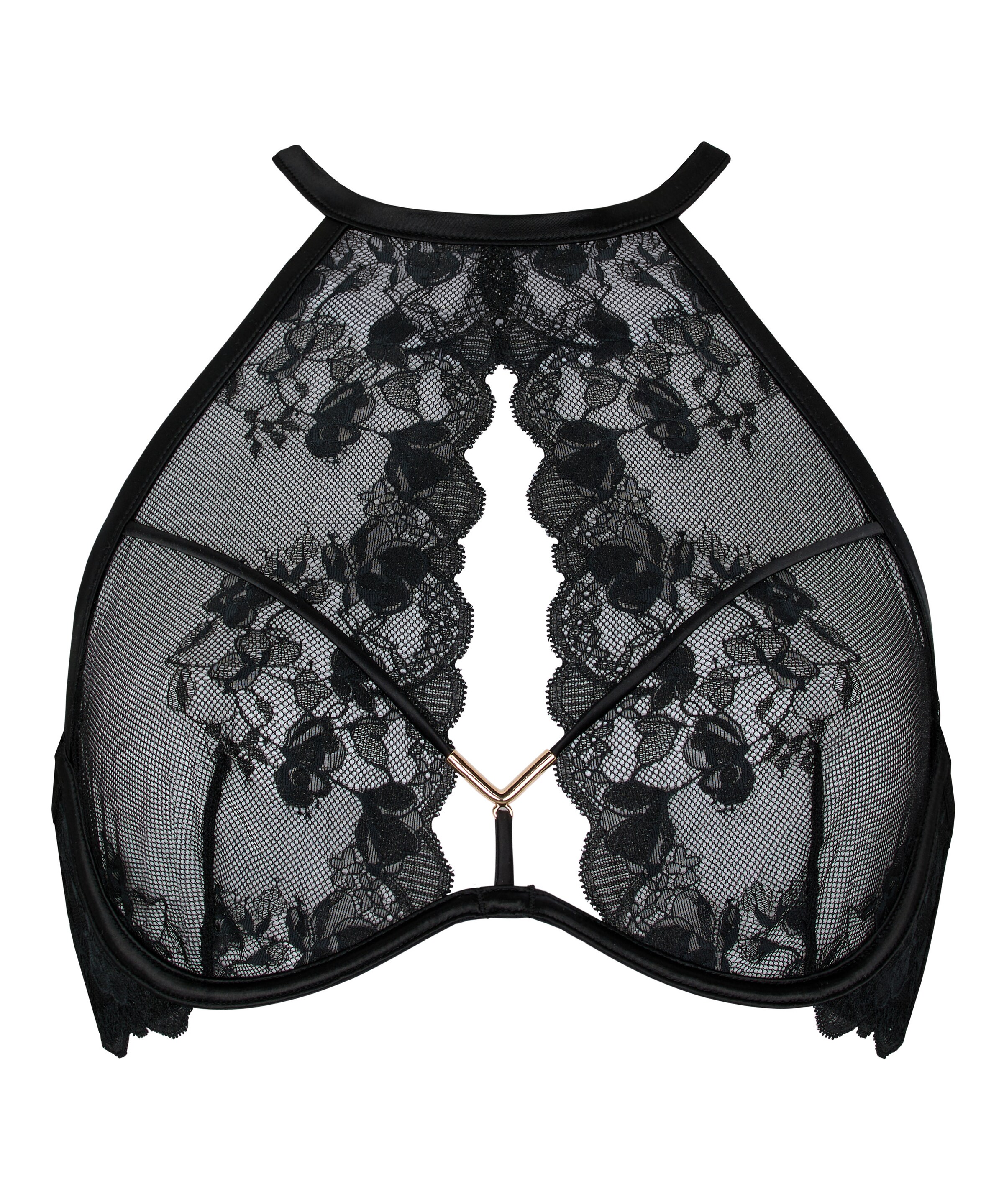 Soutien-gorge Hunkemöller en noir : devant