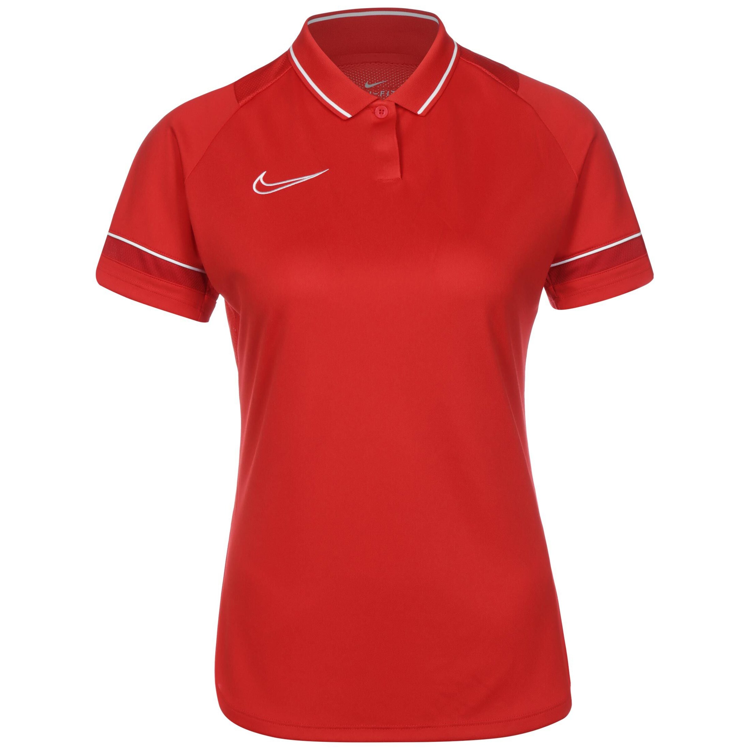 NIKE Funktionsshirt 'Academy 21' in Rot: Vorderseite