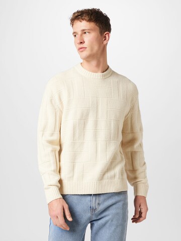 Pullover di Abercrombie & Fitch in beige: frontale