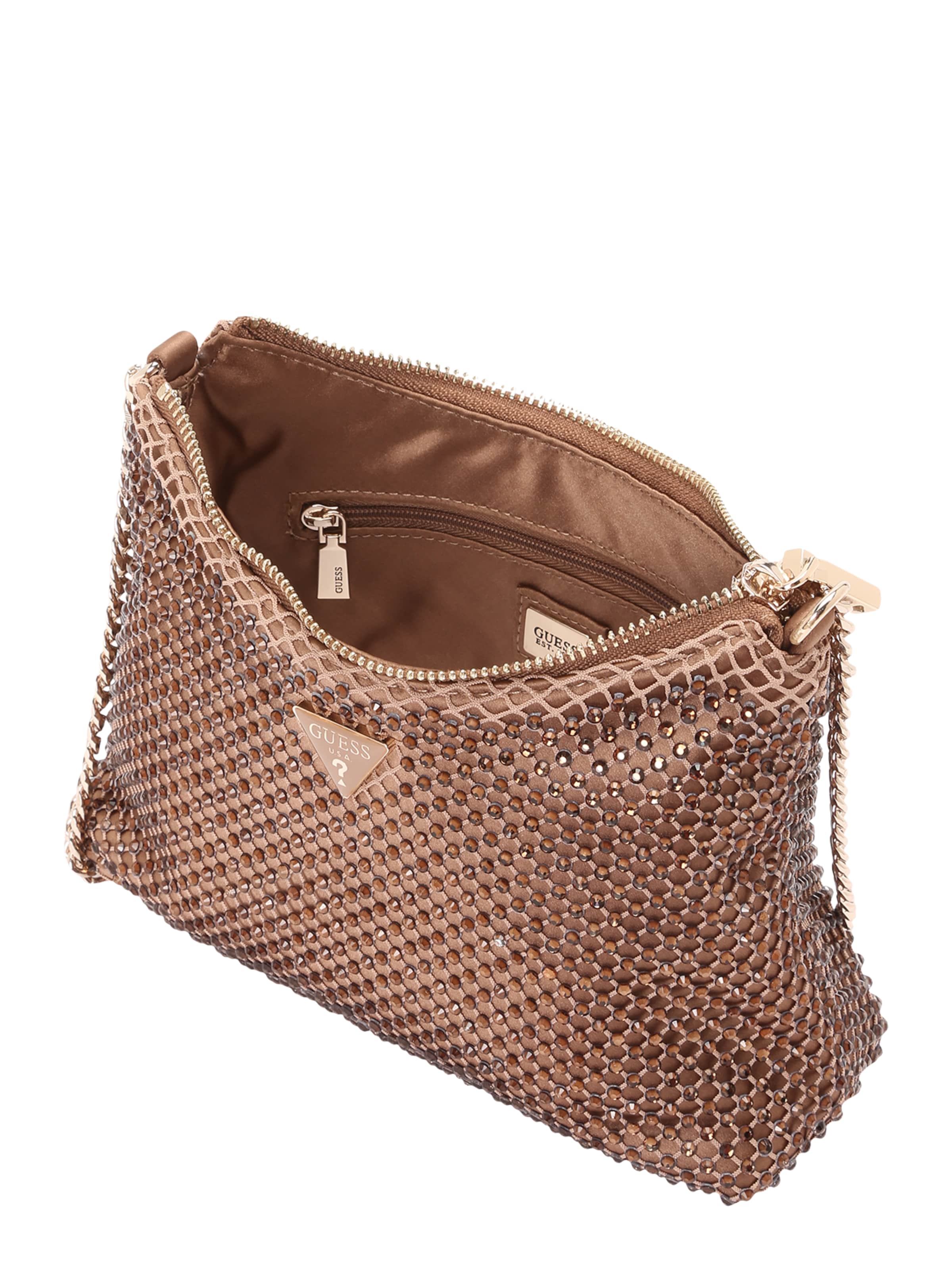 Geantă de umăr 'ZALINA TOP ZIP SHOULDER BAG' de la GUESS pe bronz