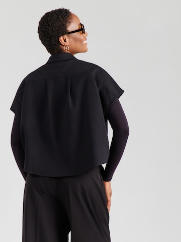 Camicia da donna 'BIANCA' di sessun in nero