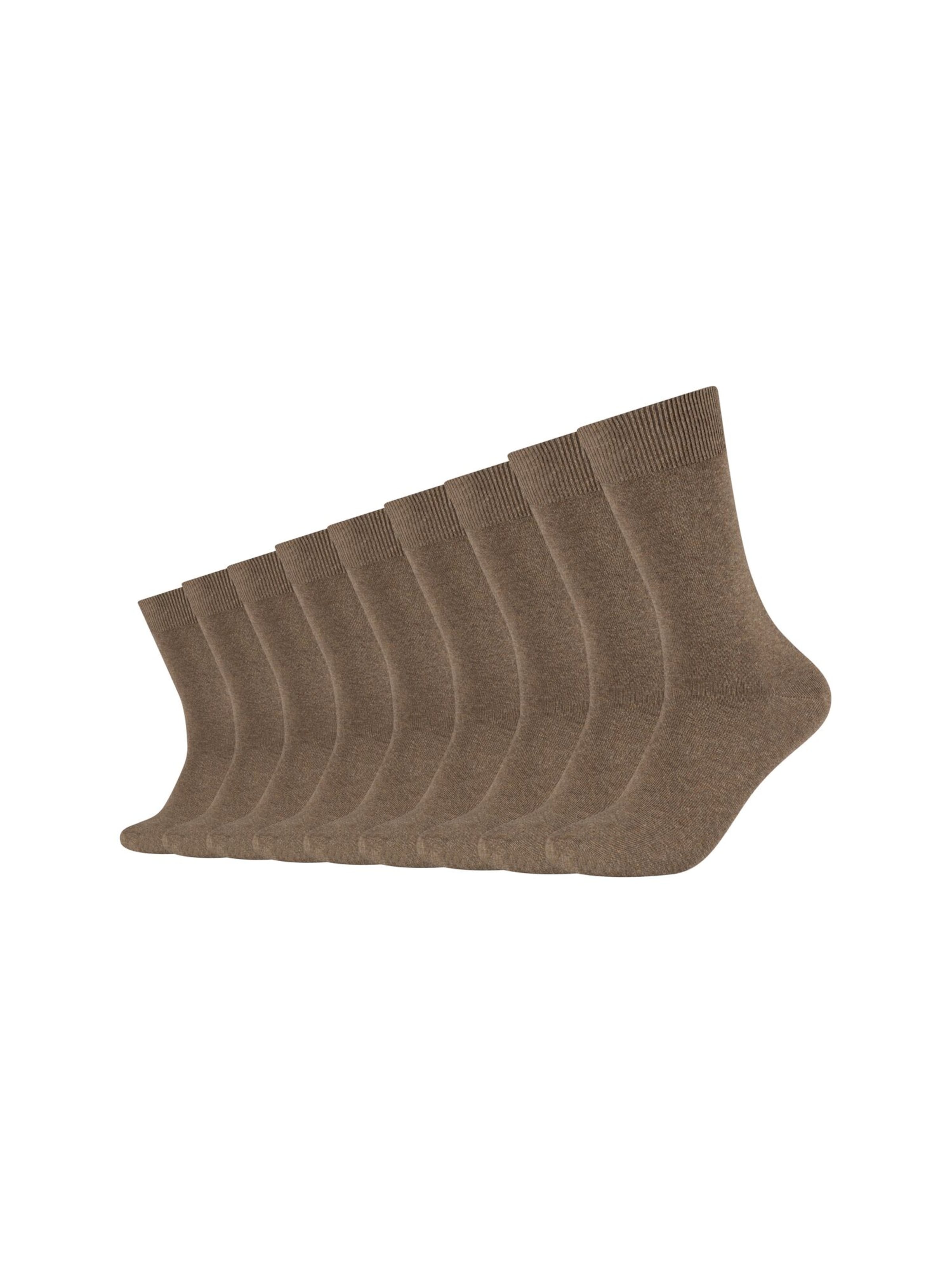 camano Sokken in Bruin: voorkant