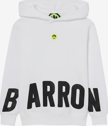 BARROW Sweatshirt 'Felpa cappuccio bianca per bambino' in Wit: voorkant
