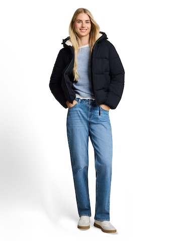 TOM TAILOR DENIM Prehodna jakna | modra barva