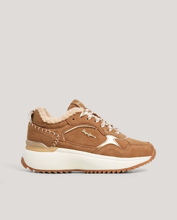 Baskets basses 'Kimi One' Pepe Jeans en marron