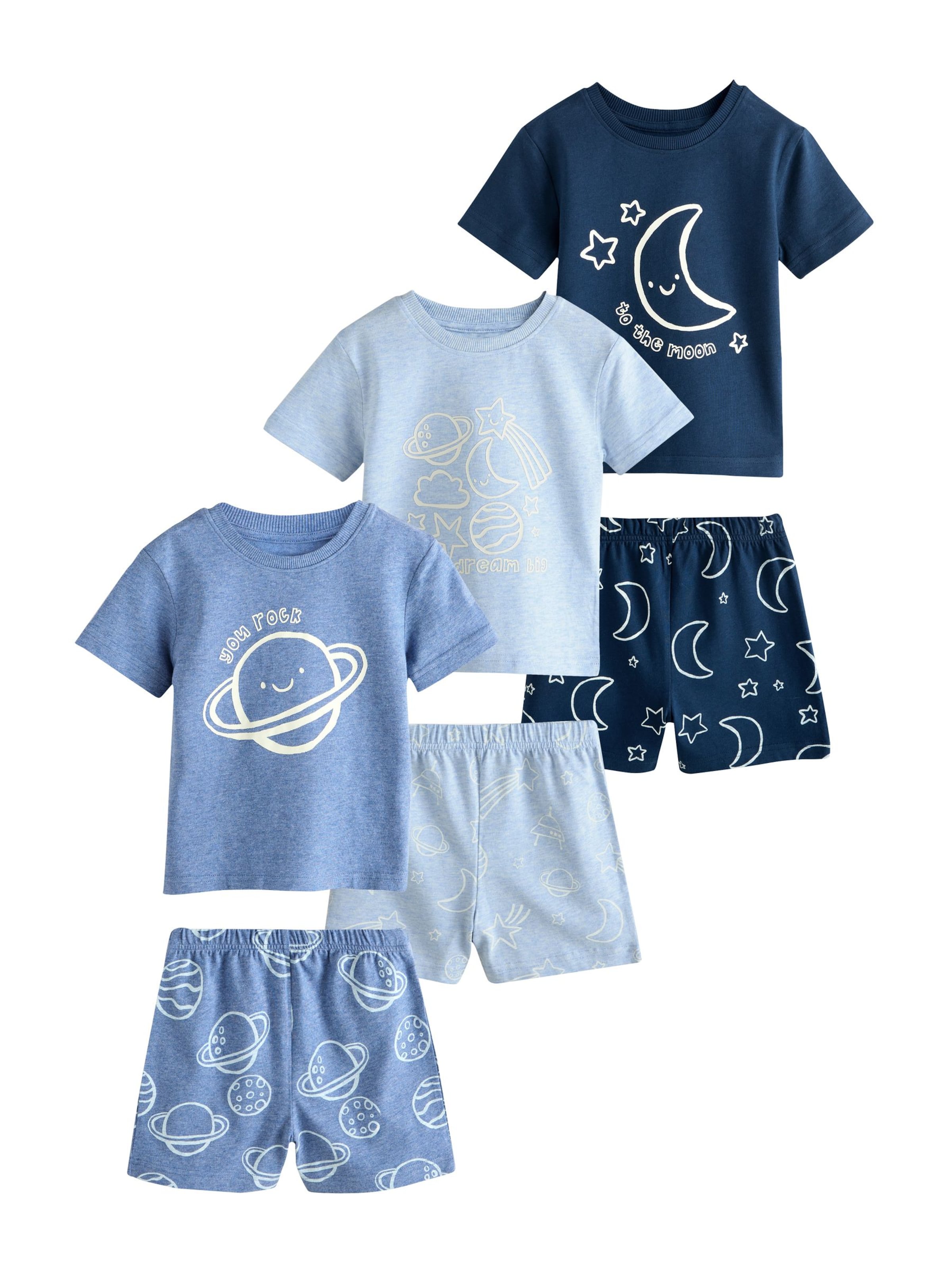 Pigiama di Next in blu: frontale