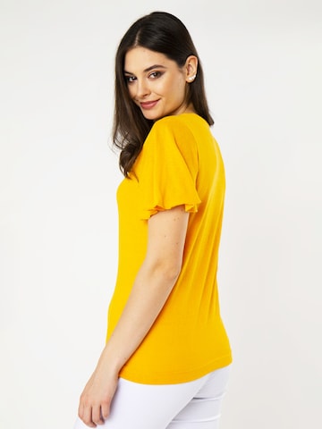 Chemisier Quiosque en jaune