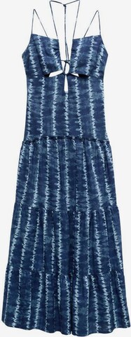 MANGO TEEN Dress 'Calm' in Blue: front