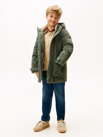 Veste d’hiver TOMMY HILFIGER en vert : devant