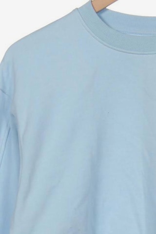 Bershka Sweatshirt & Zip-Up Hoodie in S in Blue