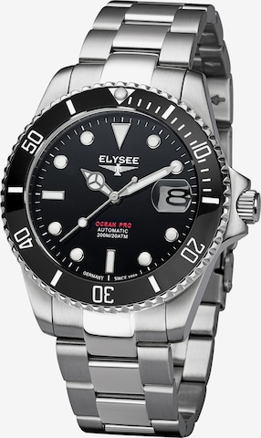 ELYSEE Analog Watch 'Ocean Pro' in Silver: front