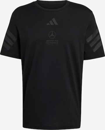 ADIDAS SPORTSWEARTehnička sportska majica 'Mercedes-AMG Petronas Formula 1 Team' - crna boja: prednji dio