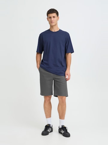 BLEND Slimfit Chinoshorts ' BHTirel ' in Grau