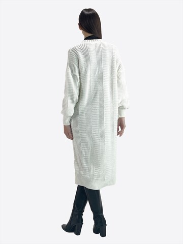 Elara Strickjacke in Weiß