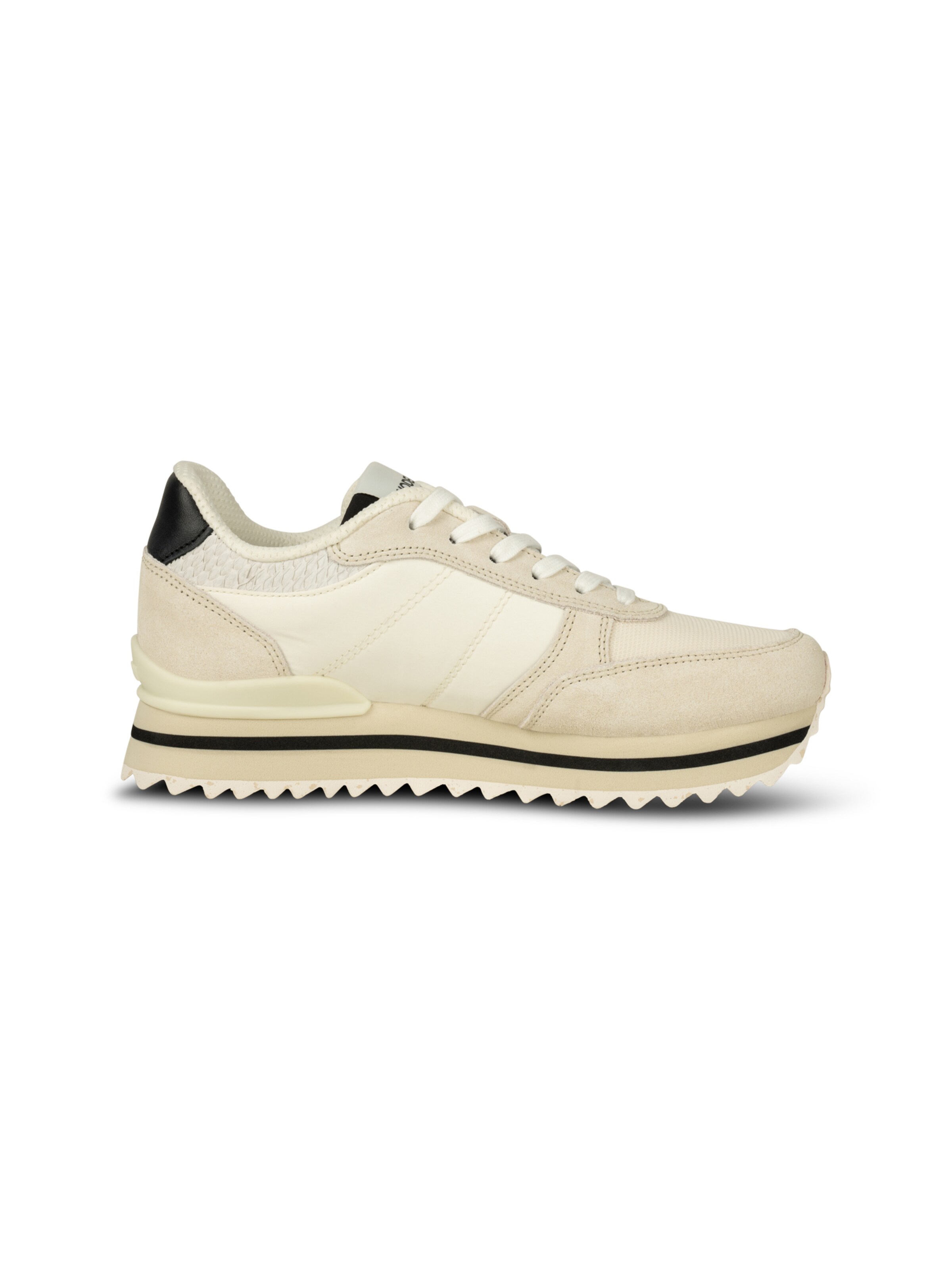 WODEN Platform trainers in Beige