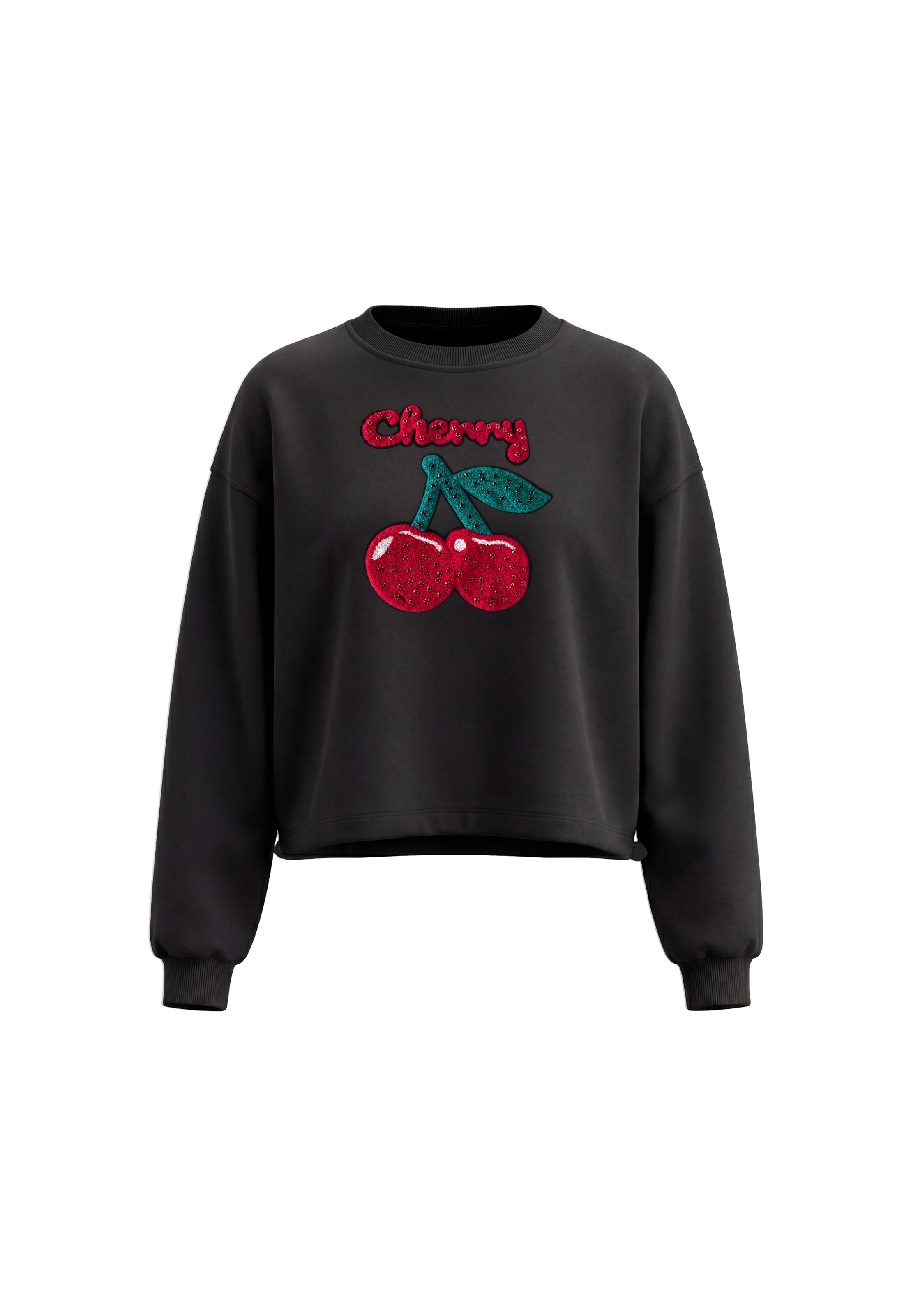 MYMO Sweatshirt in Black: front