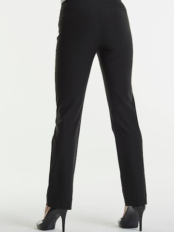LAURIE Regular Trousers 'Bella' in Black