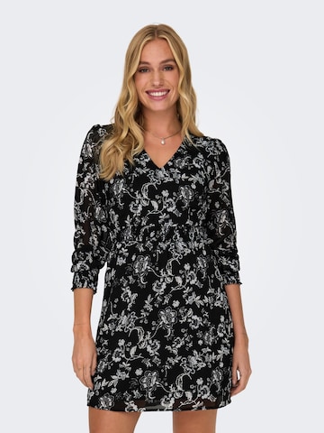 Robe 'VANESSA' ONLY en noir : devant