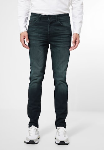 Street One MEN Slim fit Jeans in Blue: front