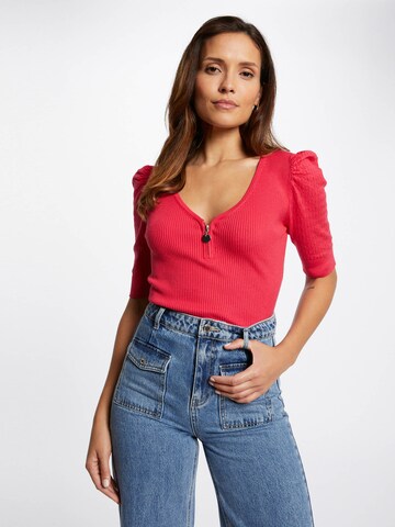 Morgan - Pullover em vermelho: frente