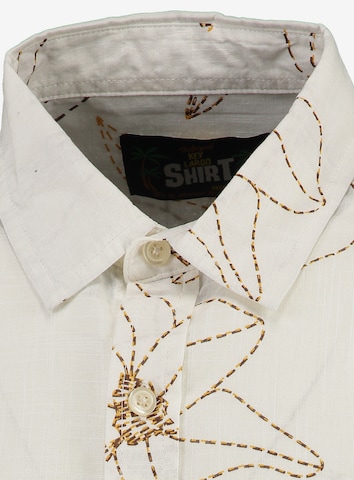 Key Largo Regular Fit Skjorte 'MSH SOLAR' i beige