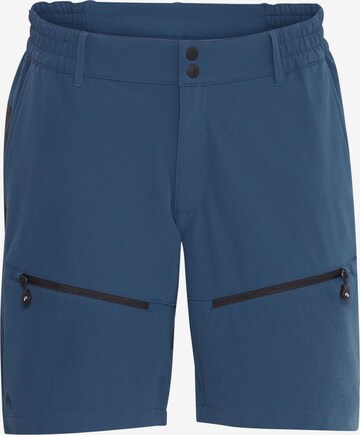 North Bend Regular Outdoor Pants 'Avatar' in Blue: front
