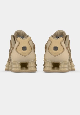 NIKE - Sapatilhas baixas 'SHOX' em bege