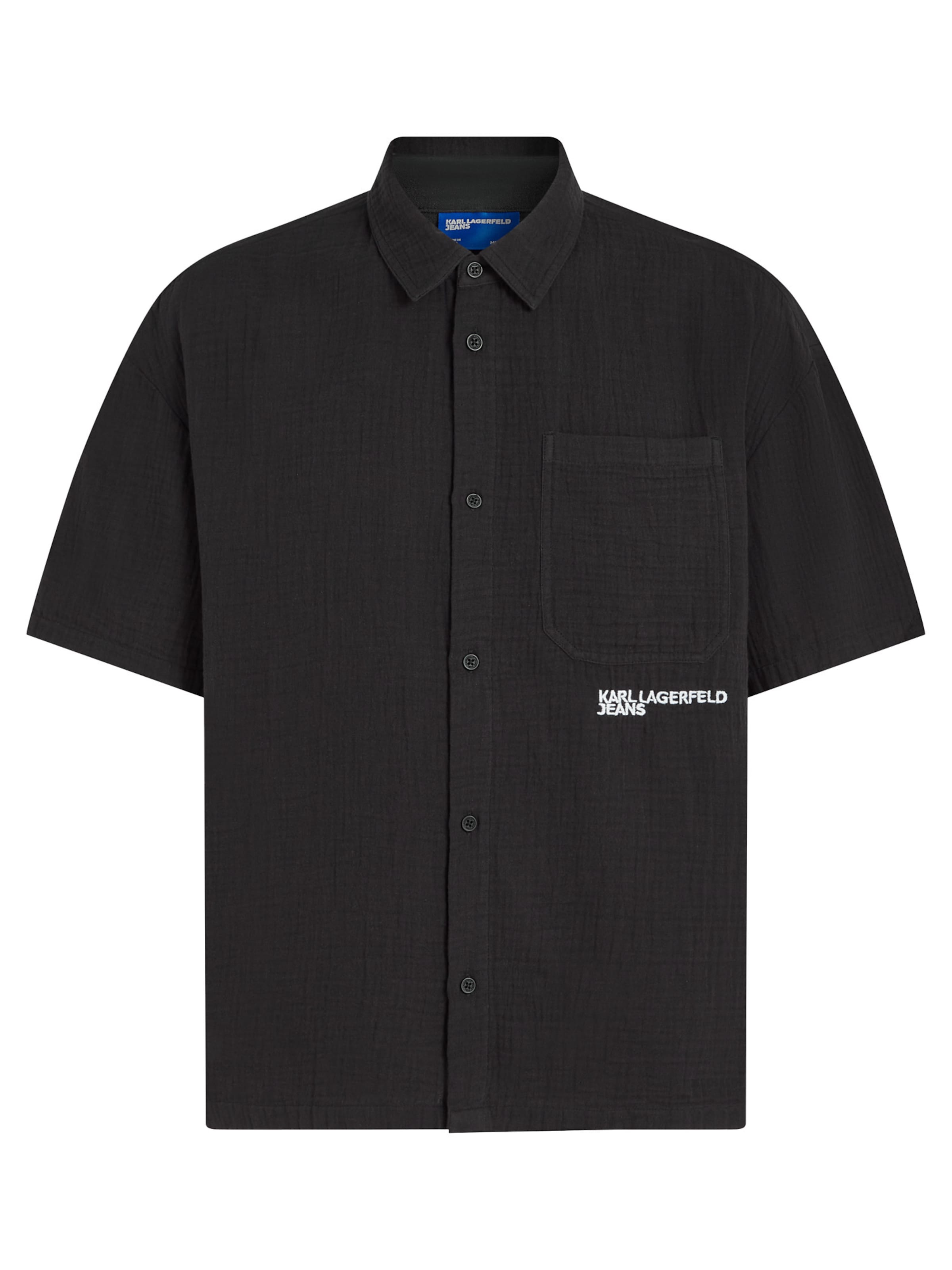 KARL LAGERFELD JEANS Regular Fit Paita värissä musta: etupuoli