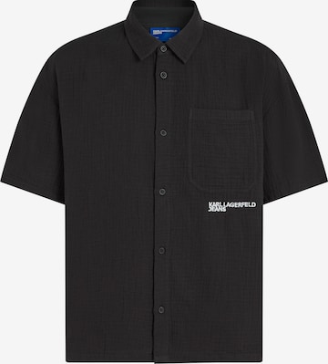 KARL LAGERFELD JEANS Regular Fit Paita värissä musta: etupuoli