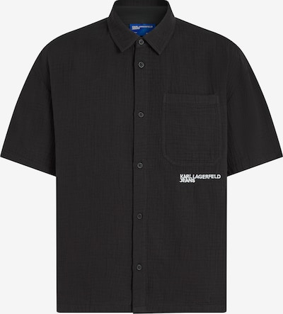 KARL LAGERFELD JEANS Košulja u crna / bijela, Pregled proizvoda