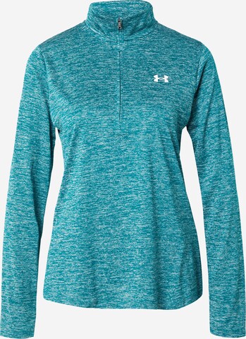 Pull-over de sport 'Twist' UNDER ARMOUR en vert : devant