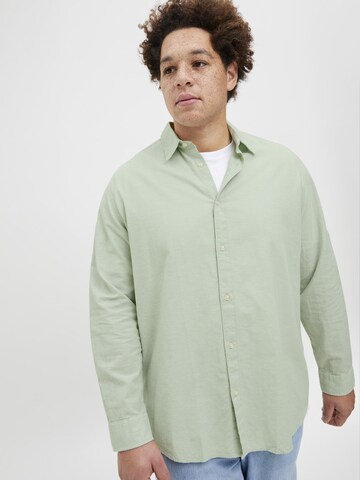 Regular fit Camicia 'JJEBreeze' di Jack & Jones Plus in verde